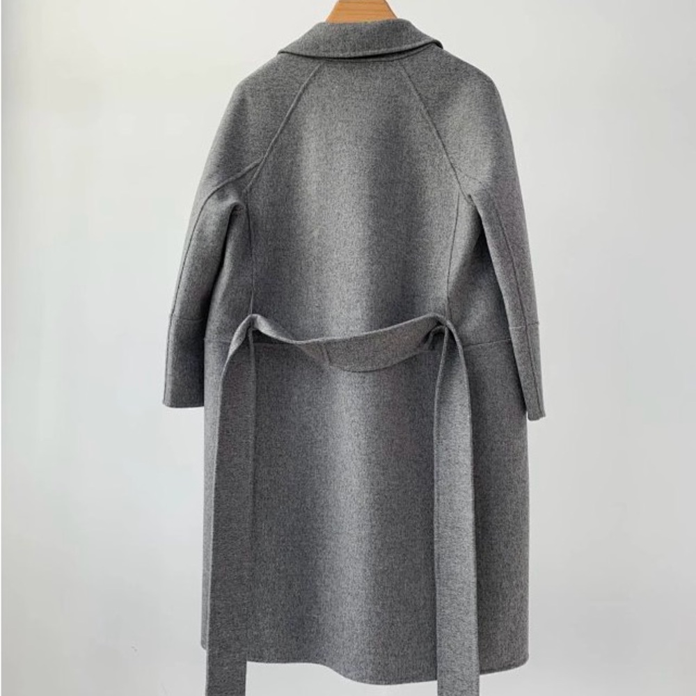 'S MAX MARA
Short double-faced wool coat - grey - Picture 7 of 8